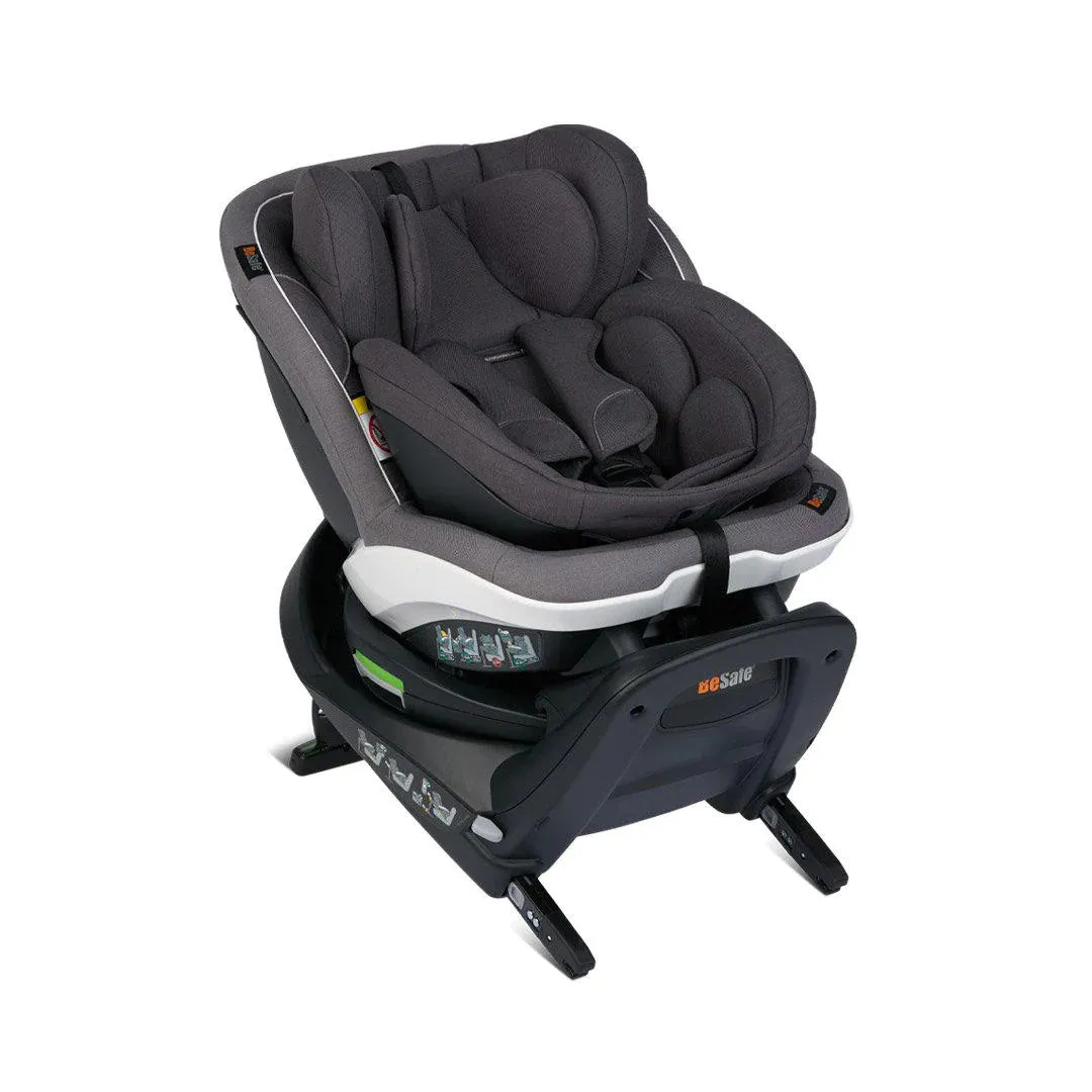BeSafe iZi Turn B i-Size Car Seat - Metallic Melange - Delivery Early March