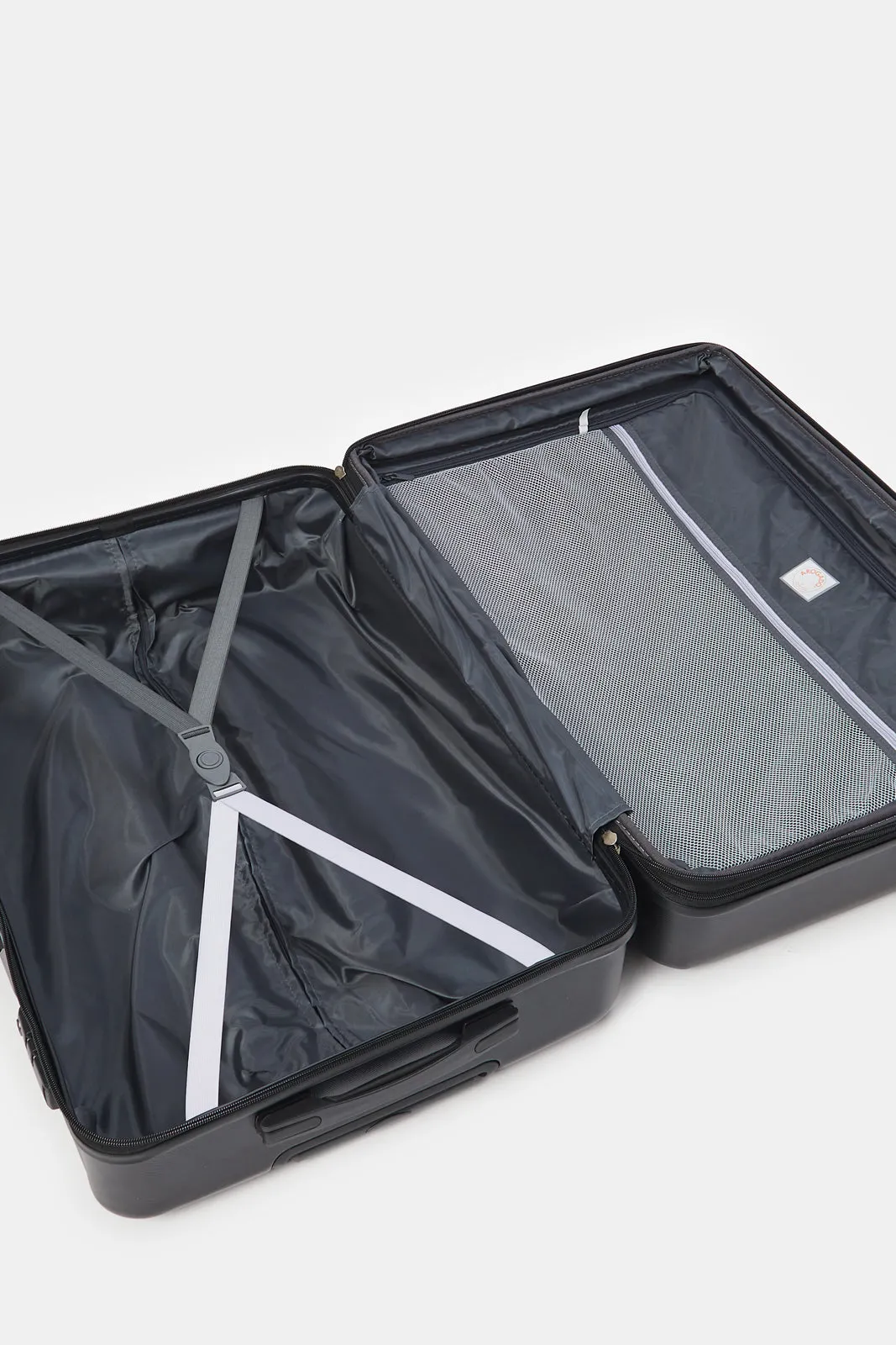 Black Expandable Trolley Luggage (28 Inch)