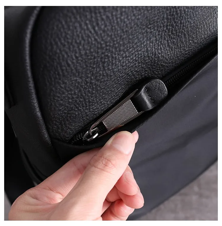 Black Leather Satchel Backpacks Womens Cute School Backpack Bag Black Leather College Rucksack for Ladies