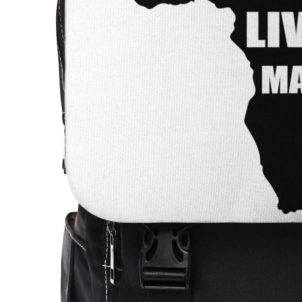 Black Lives Matter Shoulder Backpack