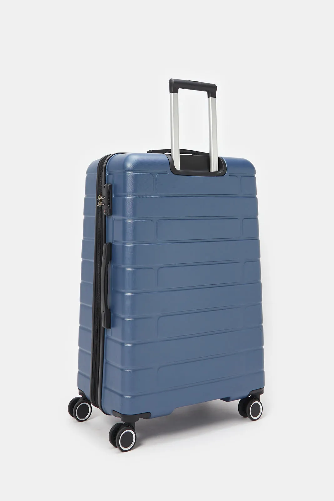 Blue Expandable Trolley Luggage (24 Inch)