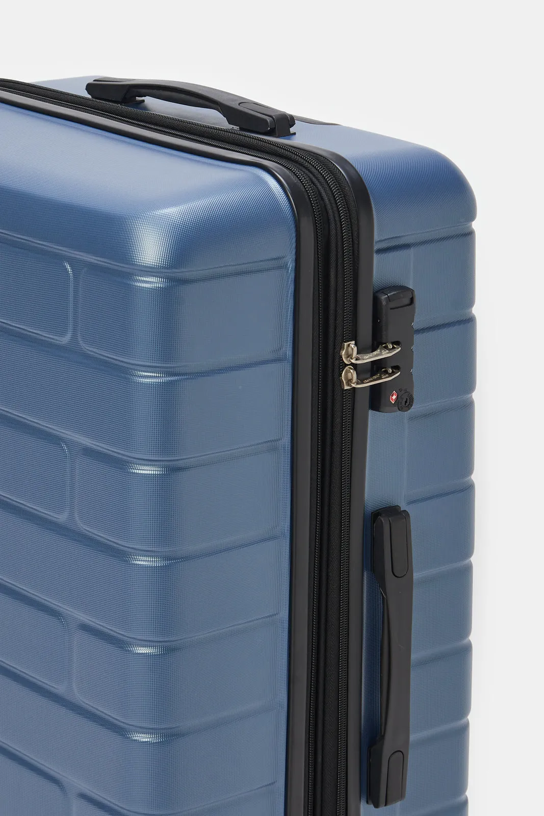 Blue Expandable Trolley Luggage (24 Inch)