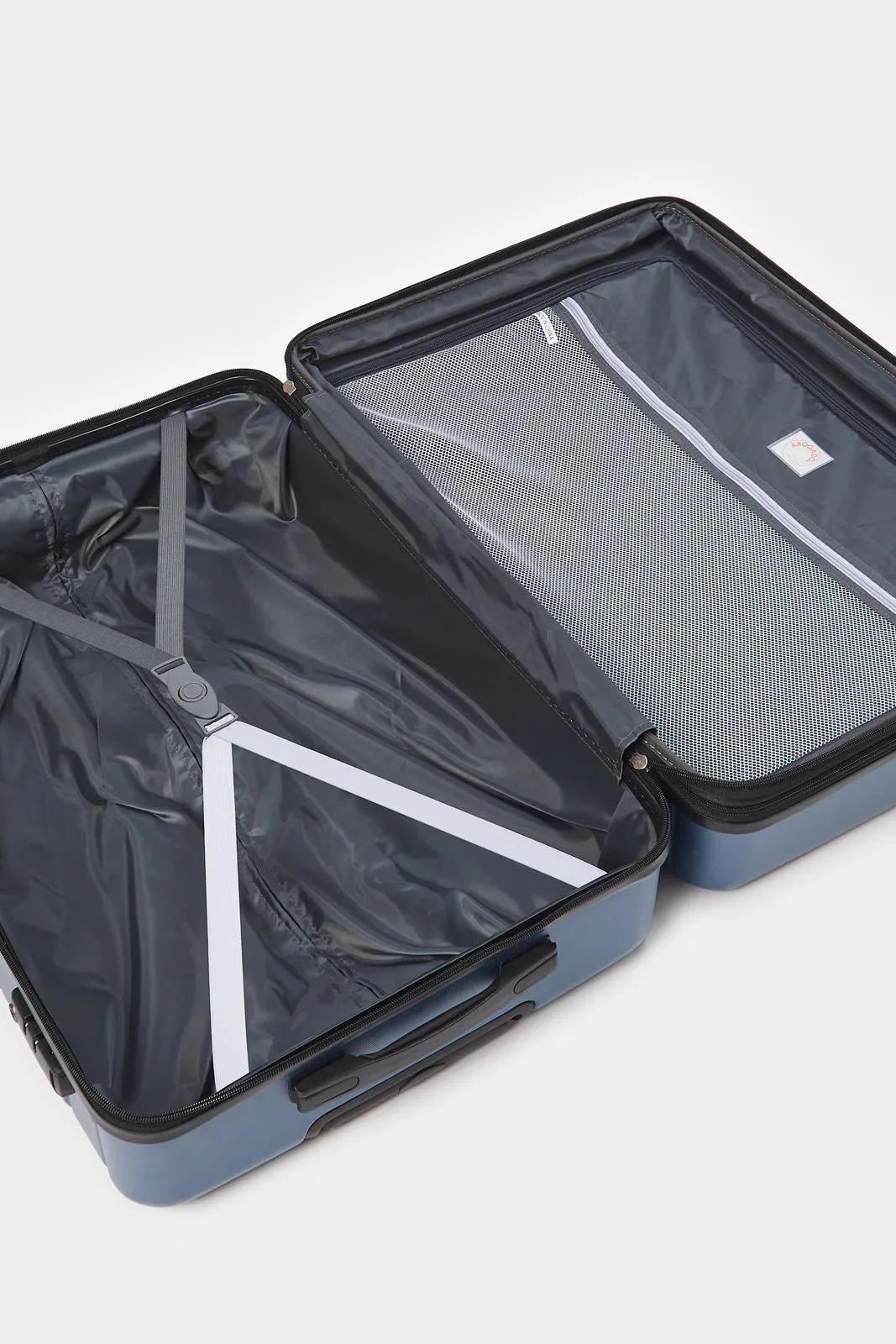 Blue Expandable Trolley Luggage (24 Inch)