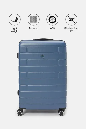 Blue Expandable Trolley Luggage (28 Inch)