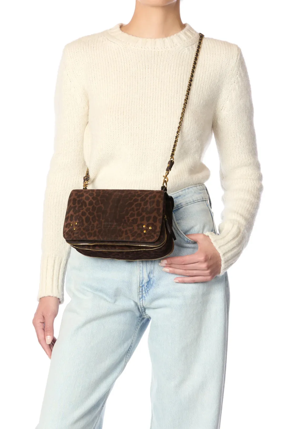 Bobi Bag | Imprime Leopard Naturel