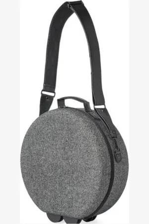 BRIXTON DONE PROPER FEDORA TRAVEL CASE - GREY/BLACK