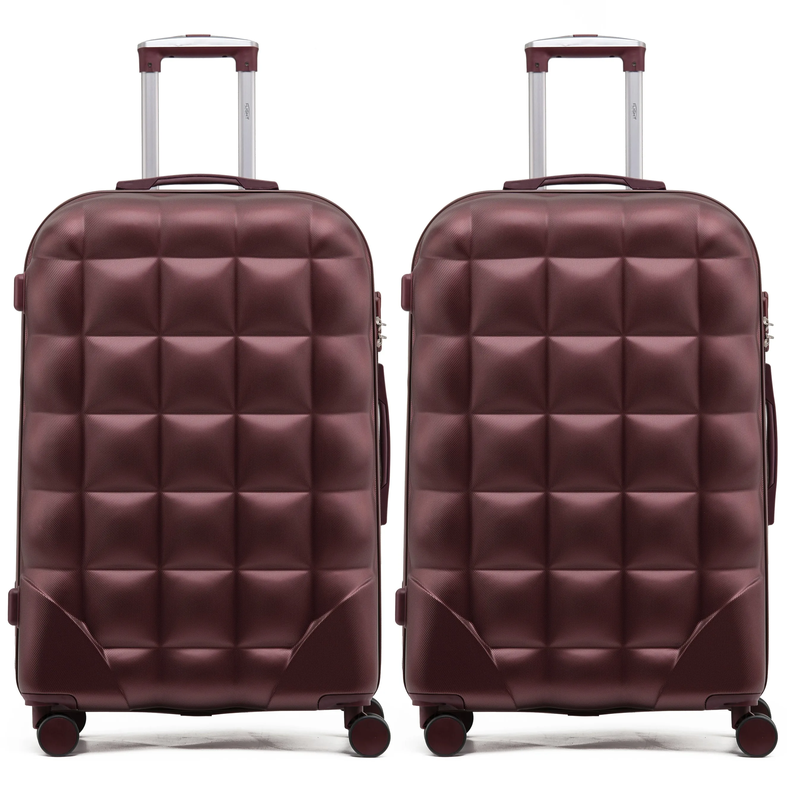 Bubble Suitcase Ryanair easyJet Jet2 Approved Hardcase Suitcases Size Options