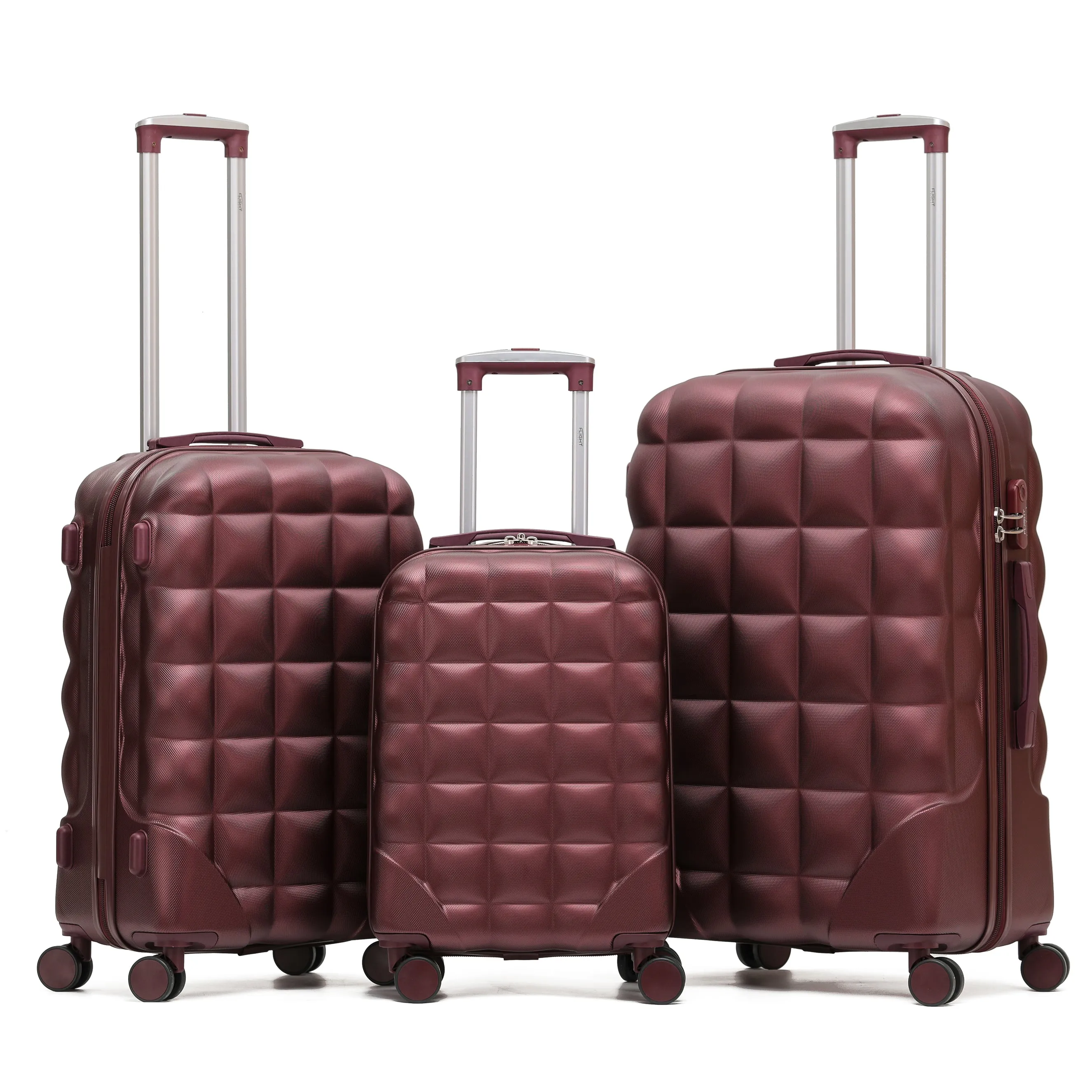 Bubble Suitcase Ryanair easyJet Jet2 Approved Hardcase Suitcases Size Options