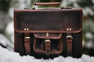 Buffalo Leather Briefcase