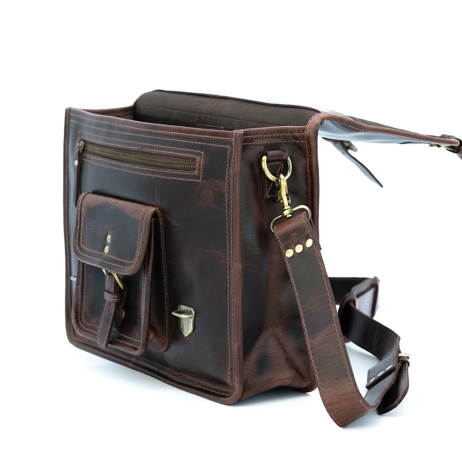 Buffalo Leather Briefcase