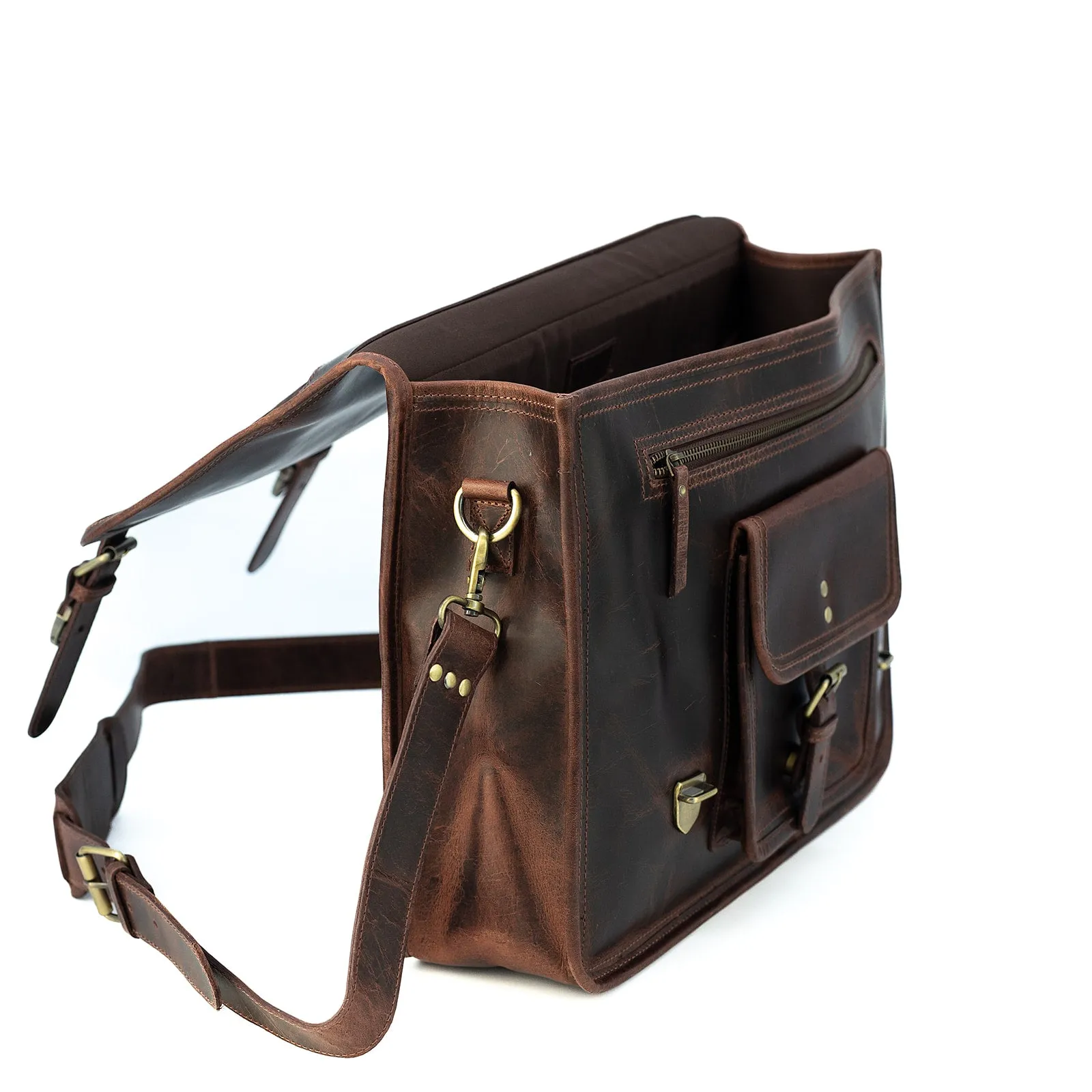 Buffalo Leather Briefcase