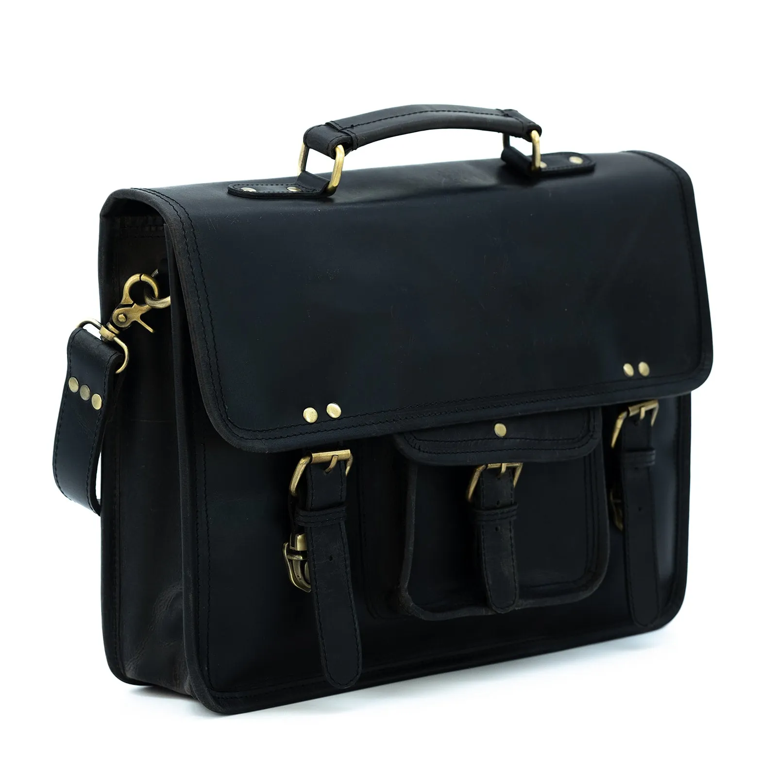 Buffalo Leather Briefcase