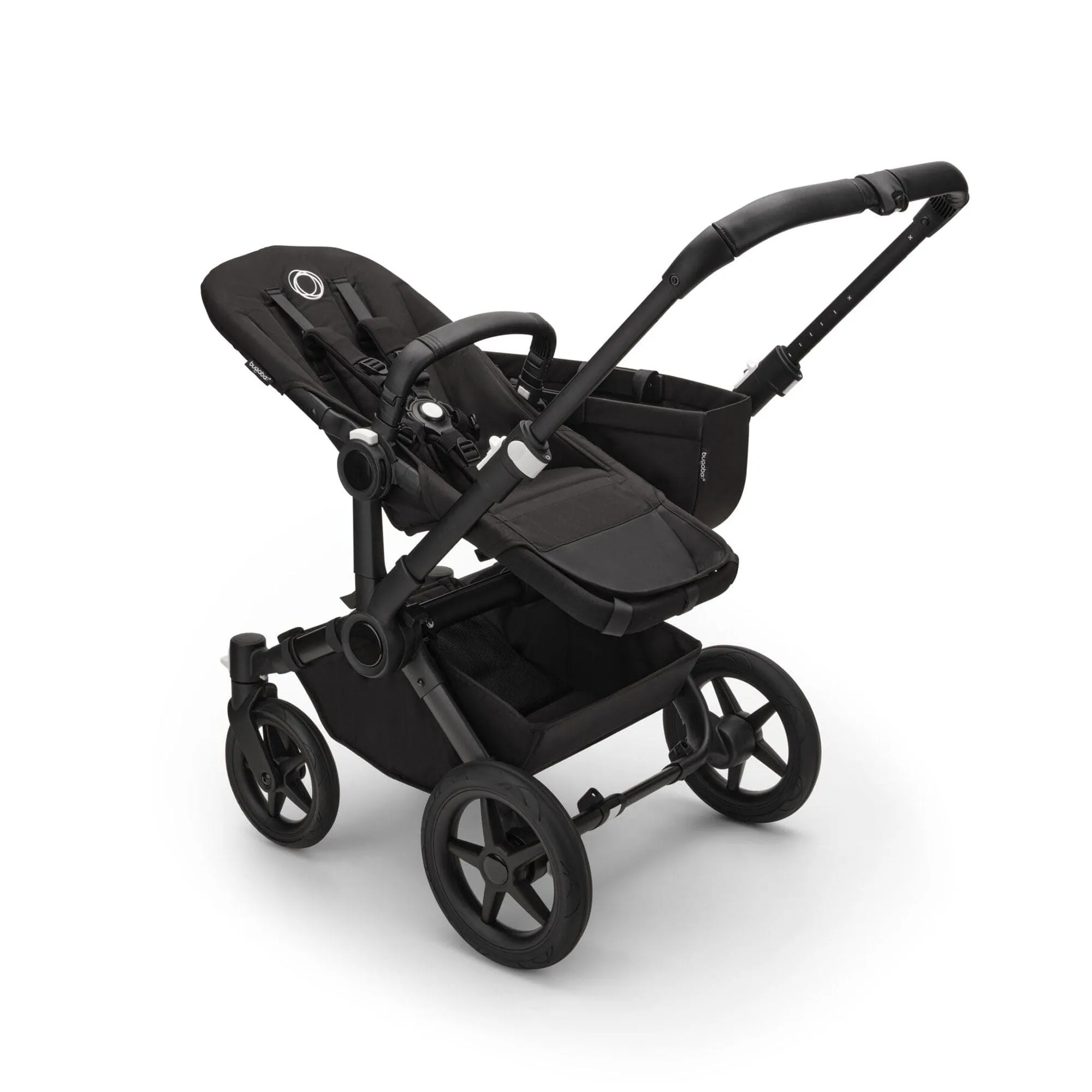 Bugaboo Donkey 5 Mono Cloud T Travel System - Midnight Black