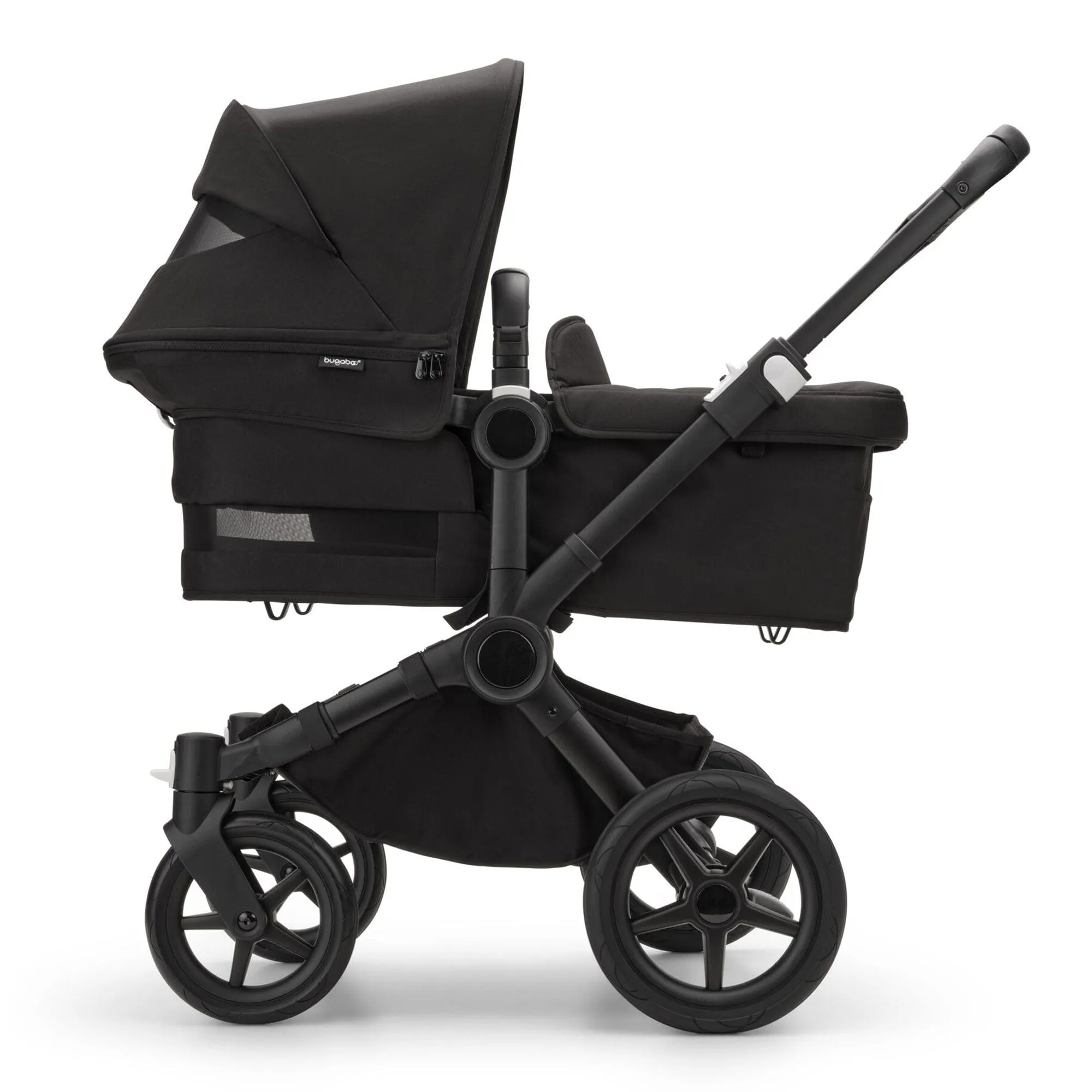 Bugaboo Donkey 5 Mono Cloud T Travel System - Midnight Black