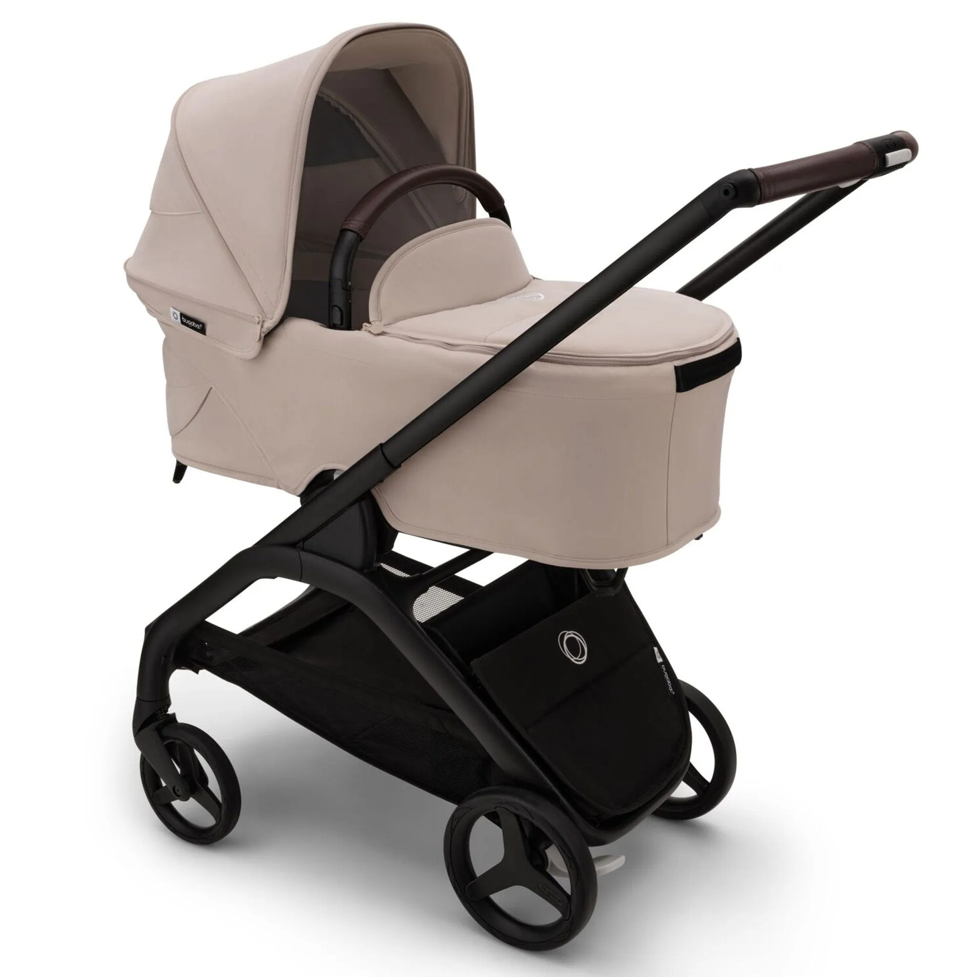 Bugaboo Dragonfly Pebble 360 Pro V2 Travel System - Black/Desert Taupe