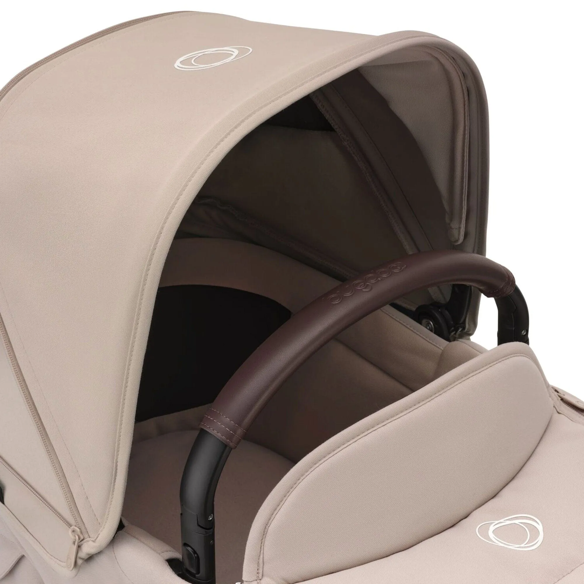 Bugaboo Dragonfly Pebble 360 Pro V2 Travel System - Black/Desert Taupe