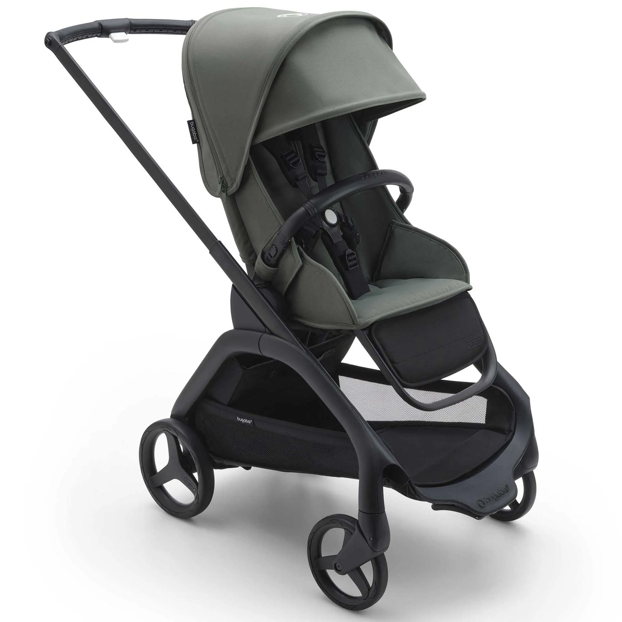 Bugaboo Dragonfly Pebble 360 Pro V2 Travel System - Black/Forest Green