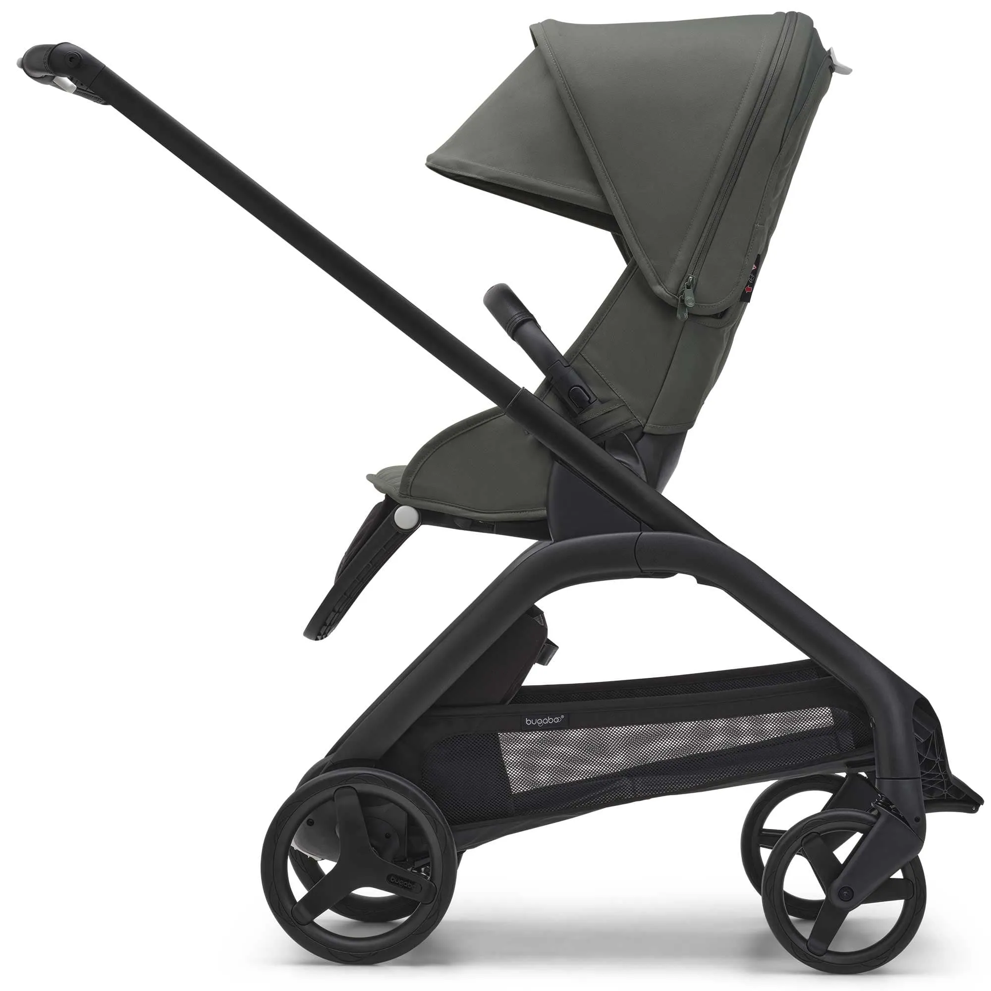 Bugaboo Dragonfly Pebble 360 Pro V2 Travel System - Black/Forest Green