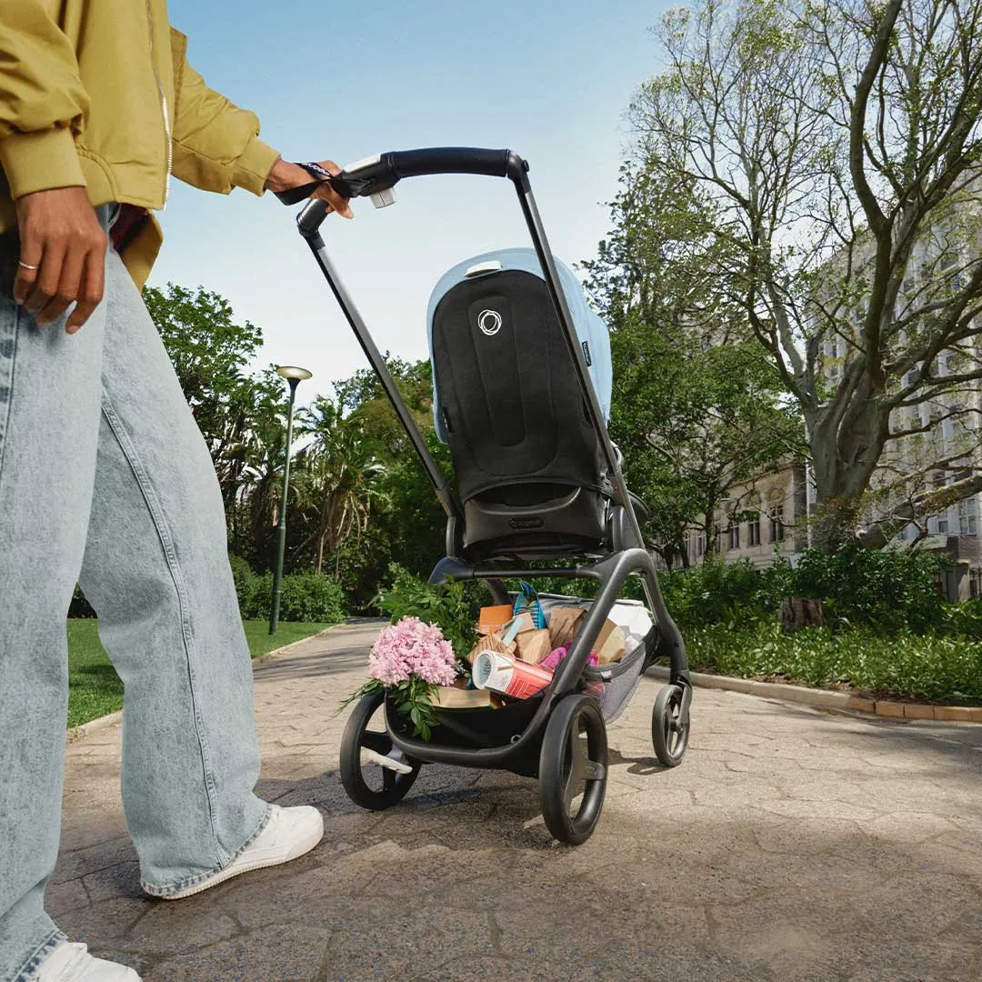 Bugaboo Dragonfly Pebble 360 Pro V2 Travel System - Black/Midnight Black