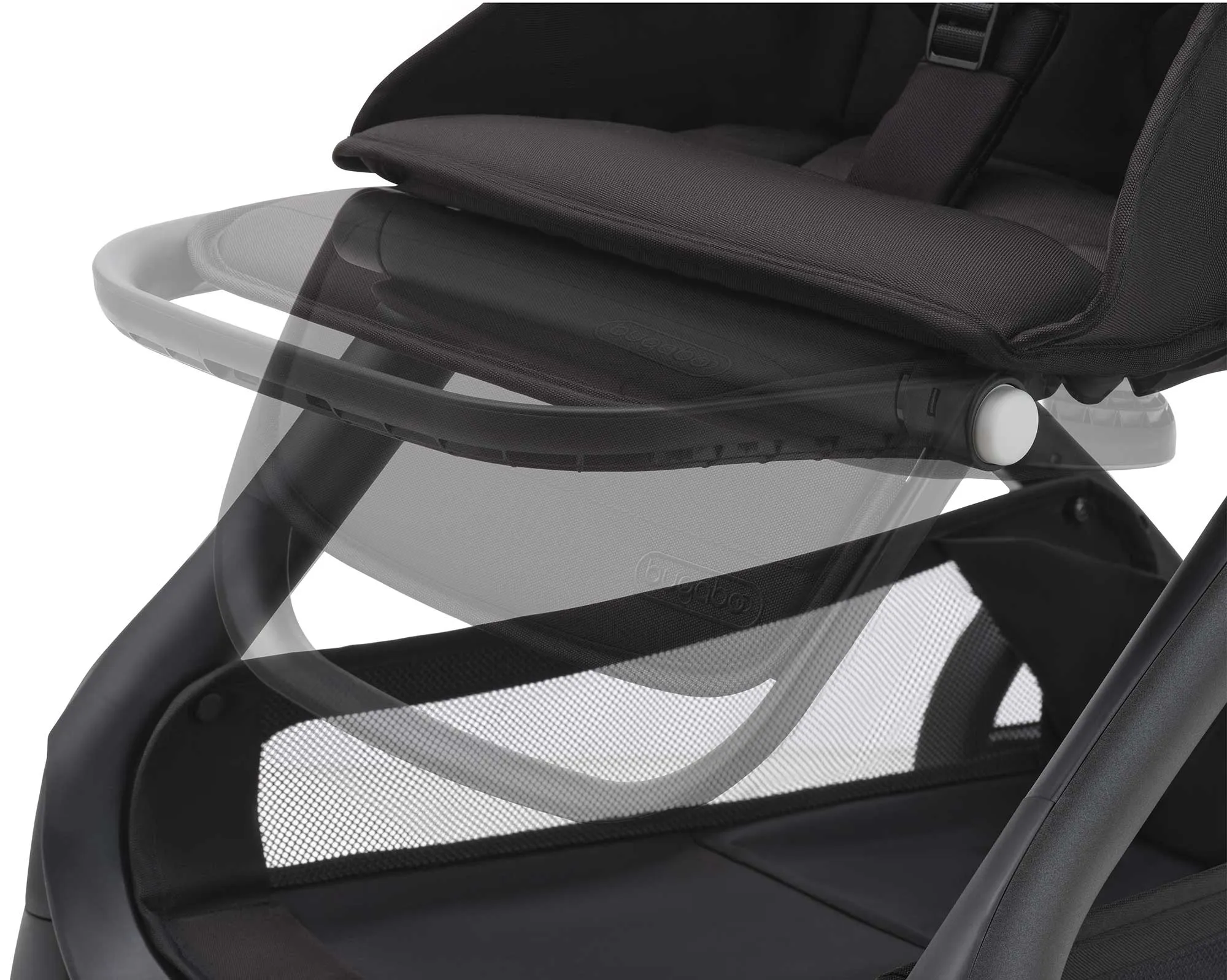 Bugaboo Dragonfly Pebble 360 Pro V2 Travel System - Black/Midnight Black