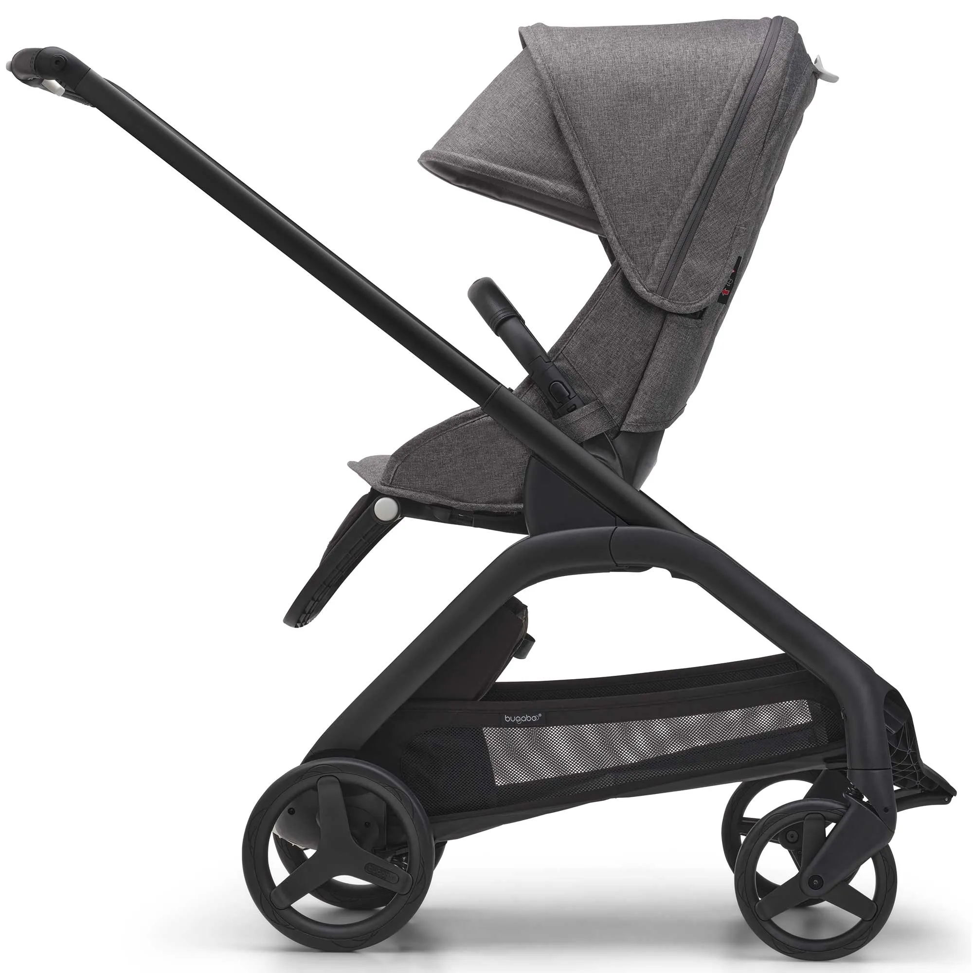 Bugaboo Dragonfly Pebble 360 Pro V2 Travel System - Graphite/Grey Melange