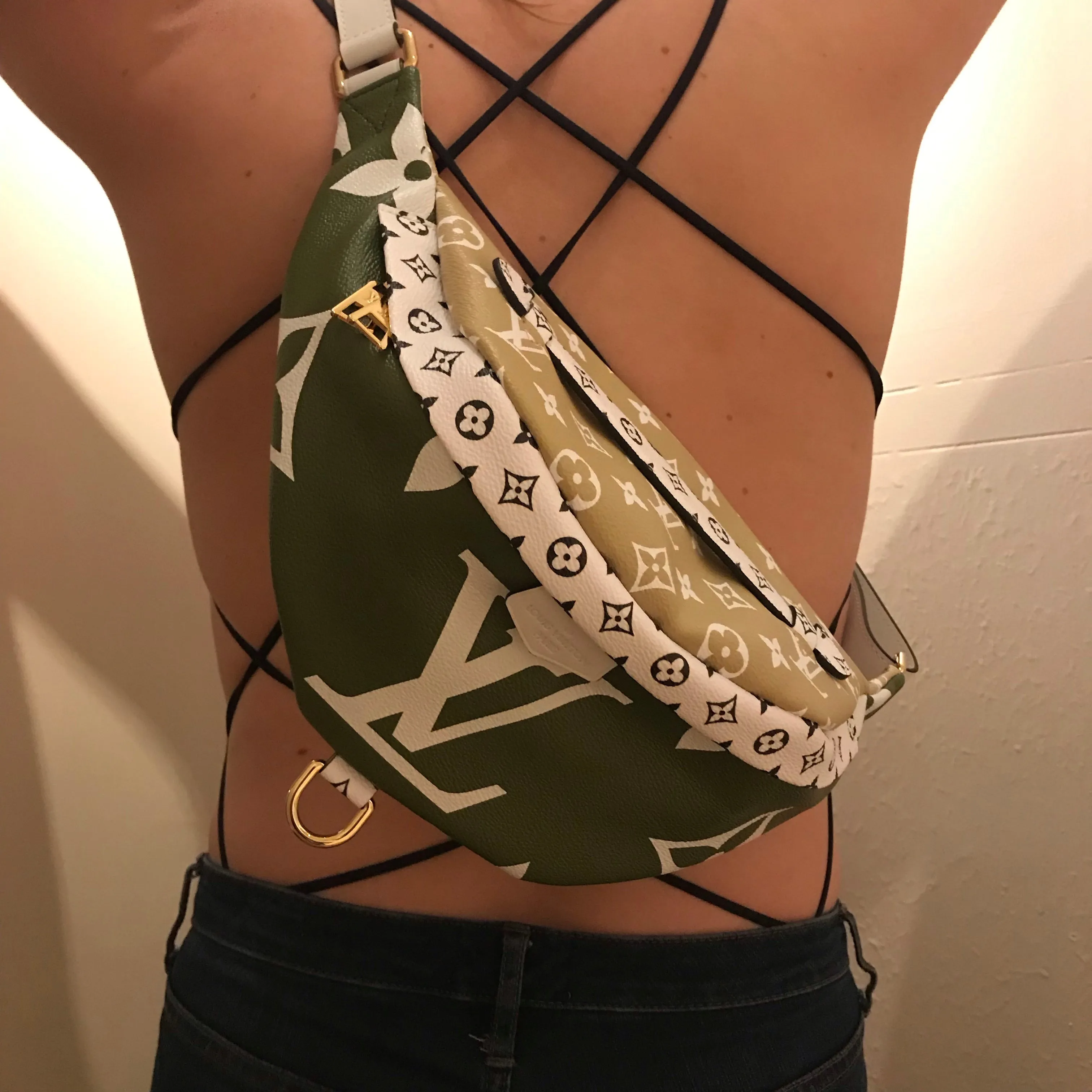 Bumbag Giant Monogram Khaki
