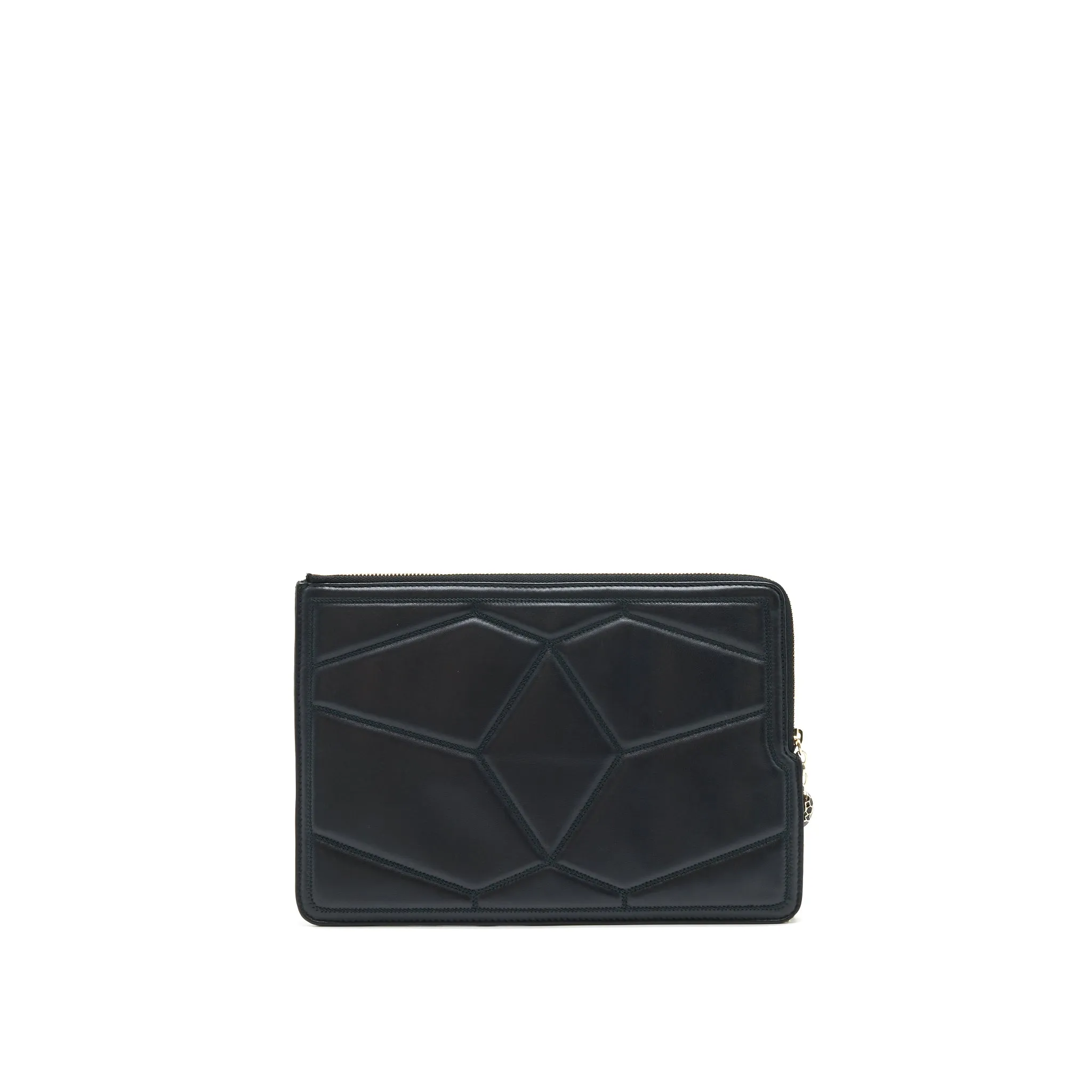 Bvlgari serpenti Clutch Black with LGHW