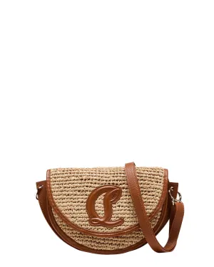 By My Side Raffia Crossbody in Natural