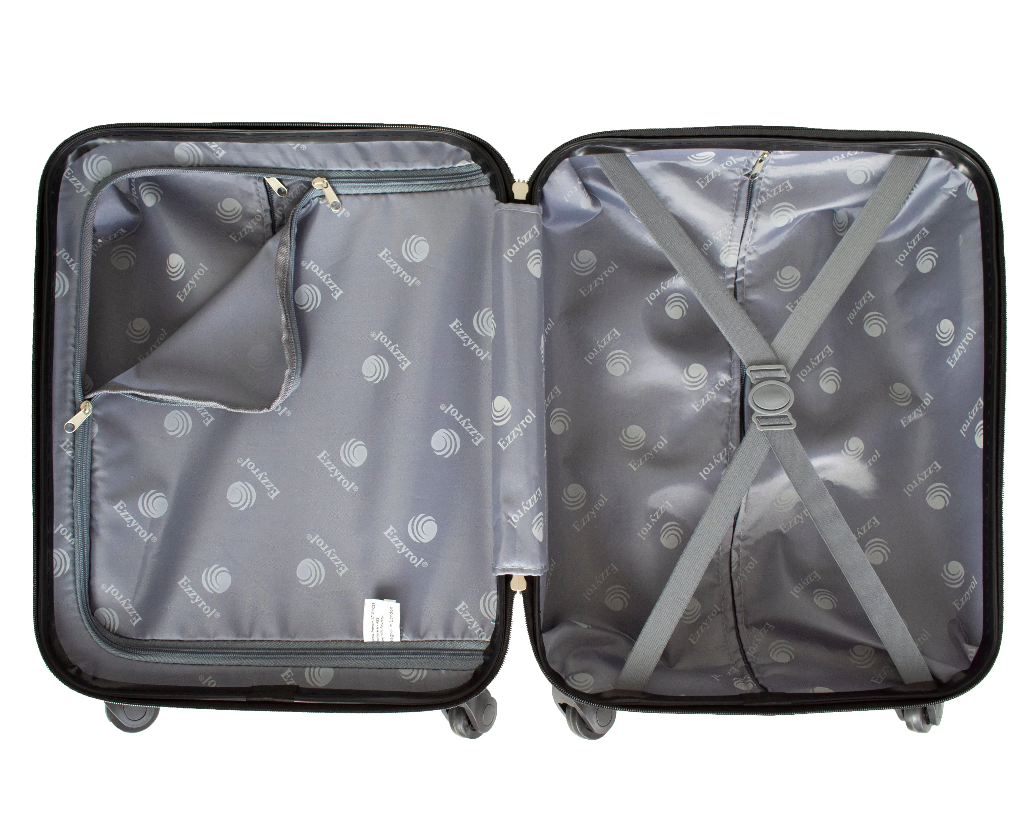 Cabin Size ABS Luggage Hard Shell Suitcase 19"