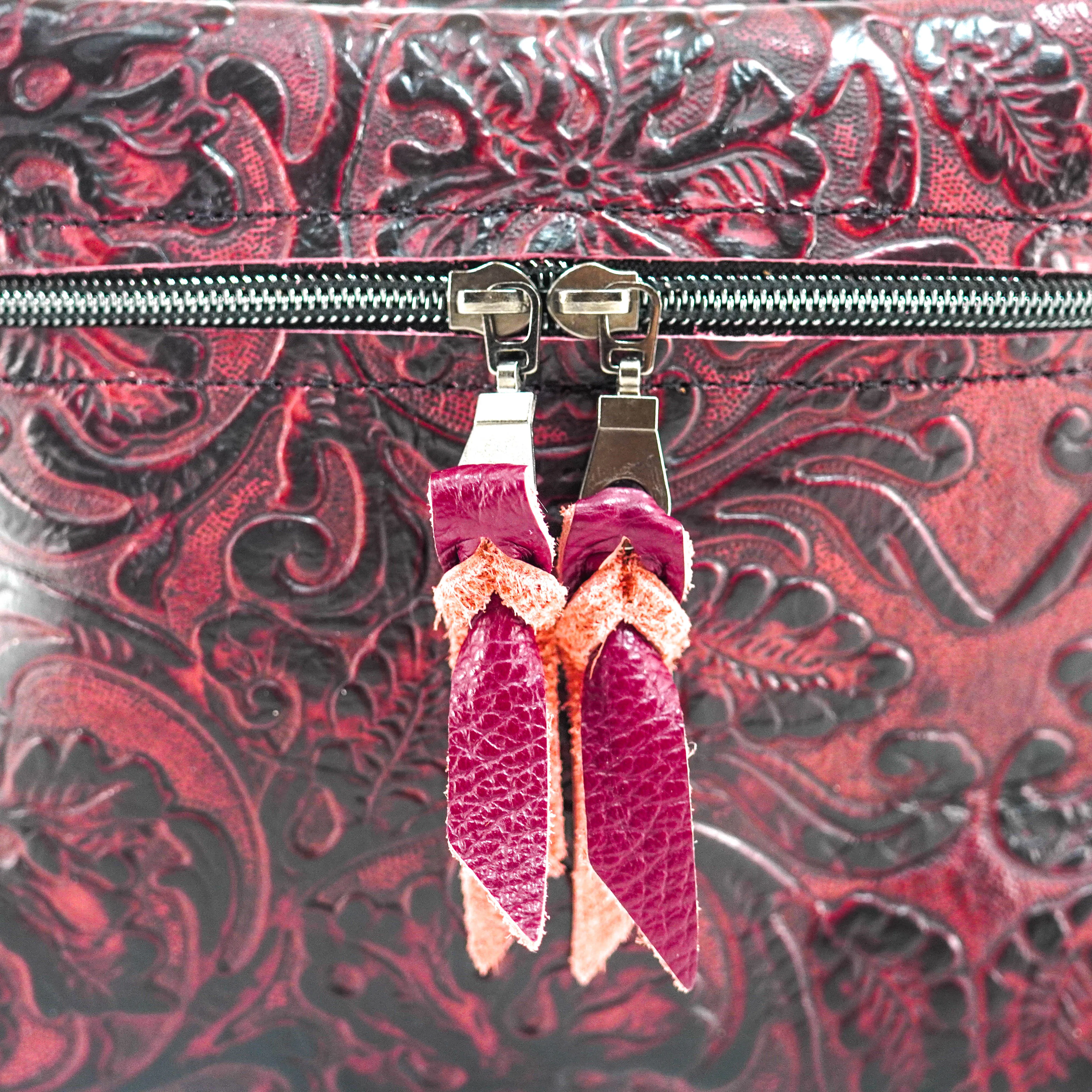 Caboose - All Embossed w/ Burgundy Tool