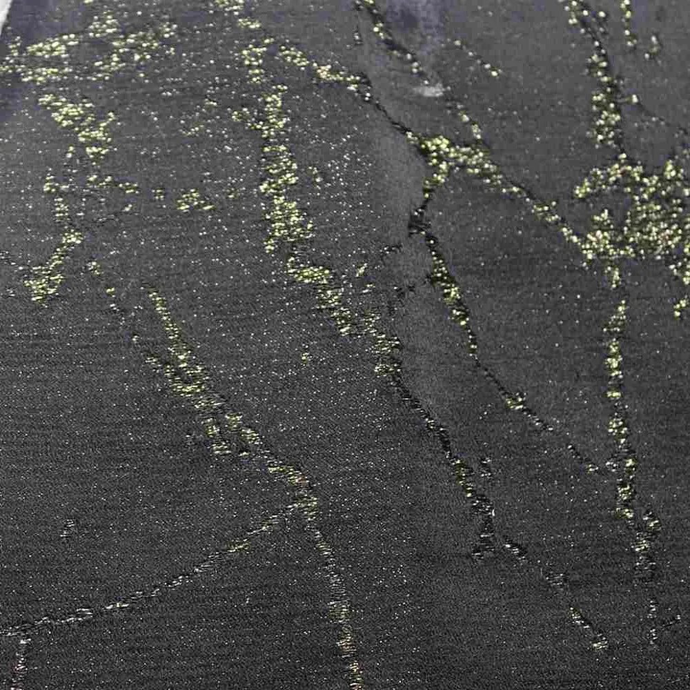 Calcutta Metallic Jacquard Embroidery Fabric, 58" in width, | Home Decor