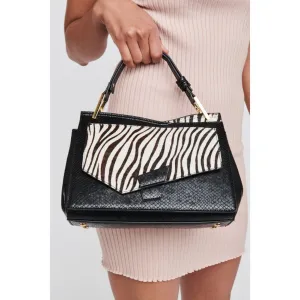 Camila Zebra Satchel