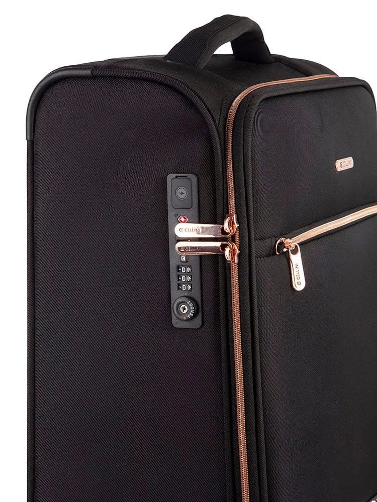 Cellini Allure 4 Wheel Carry On Trolley