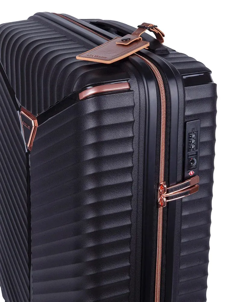 Cellini Allure Hard Shell Carry-On Trolley Black