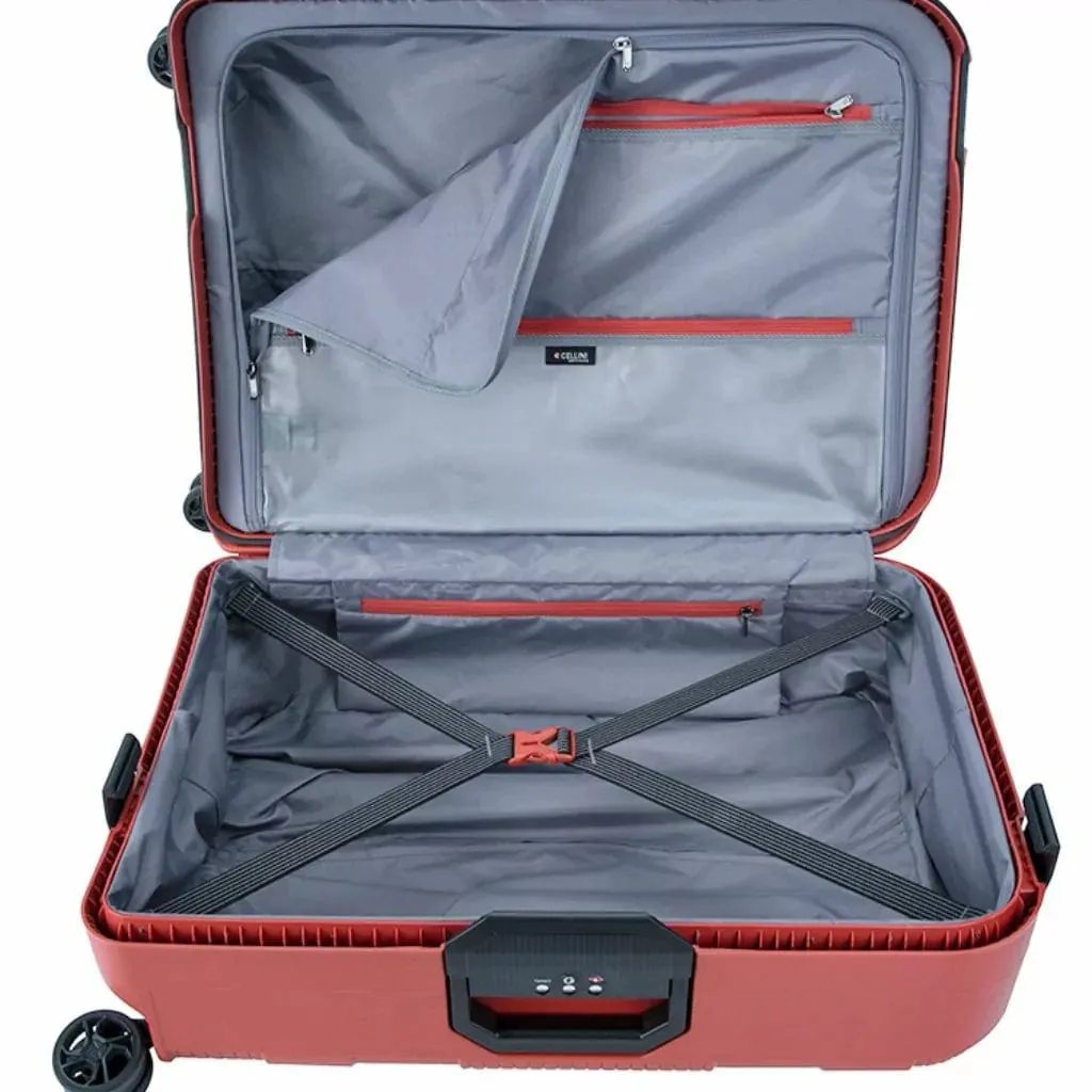 Cellini Safetech  4 Wheel Carry On Trolley