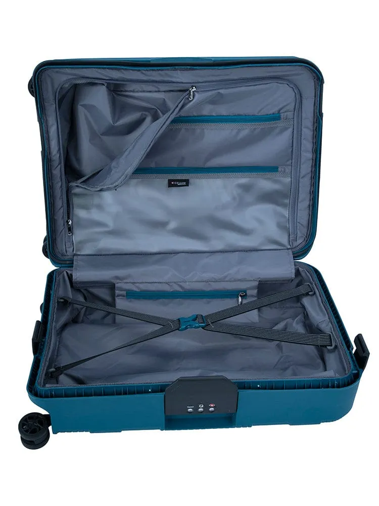 Cellini Safetech 65Cm Trolley Case Ocean