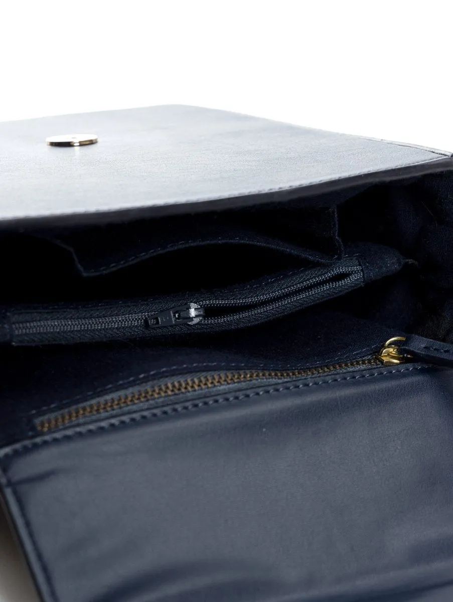 Ceres (Navy blue) | Women's bag made with Cactus Leather