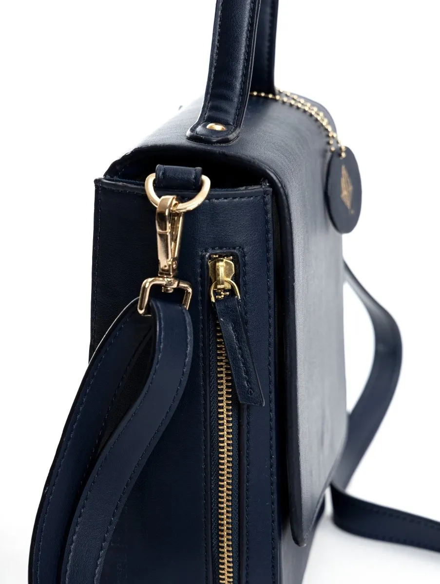 Ceres (Navy blue) | Women's bag made with Cactus Leather