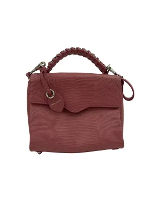 Chain Leather Satchel