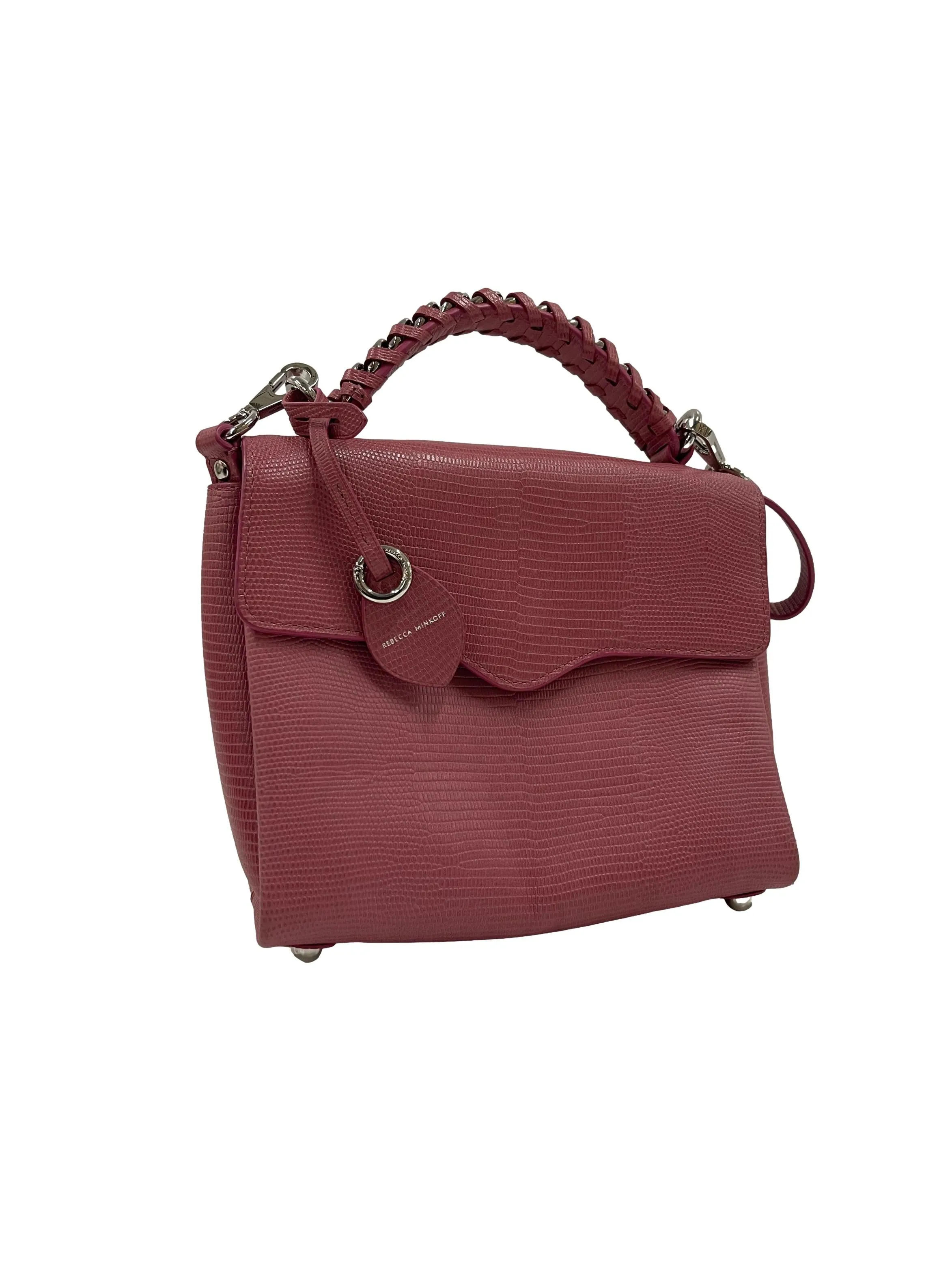 Chain Leather Satchel