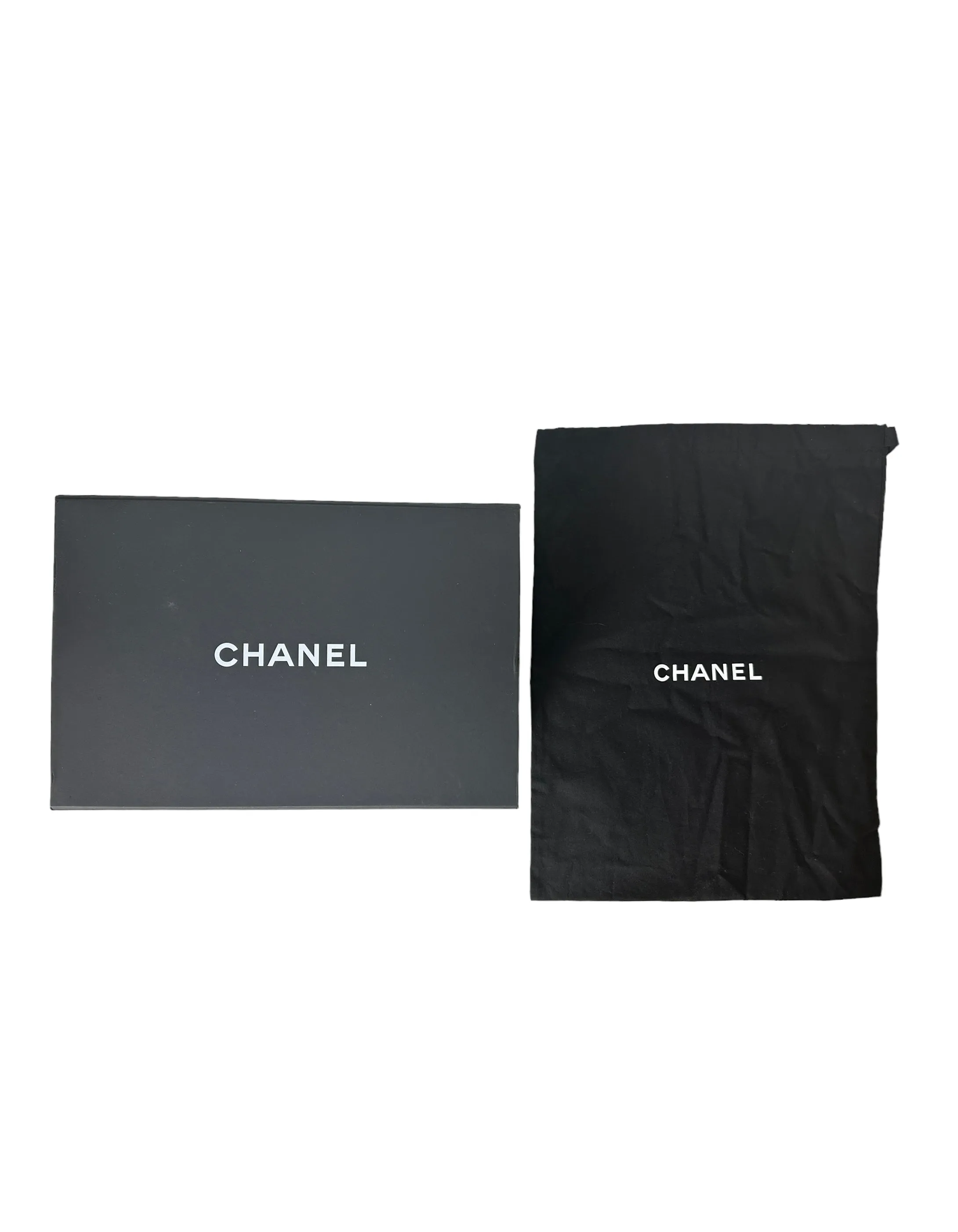 Chanel Black Square Tweed CC Flap Crossbody Bag