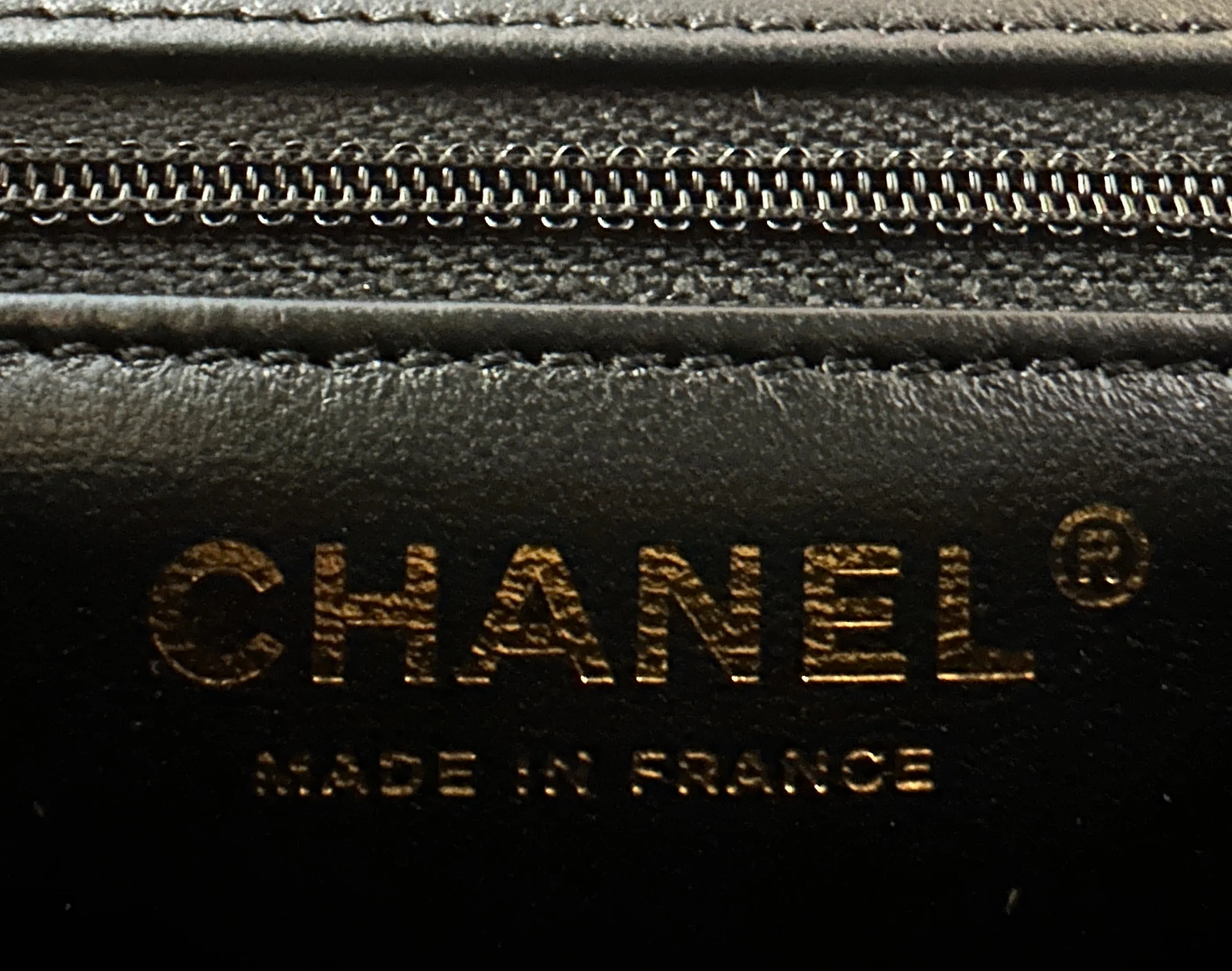 Chanel Black Square Tweed CC Flap Crossbody Bag