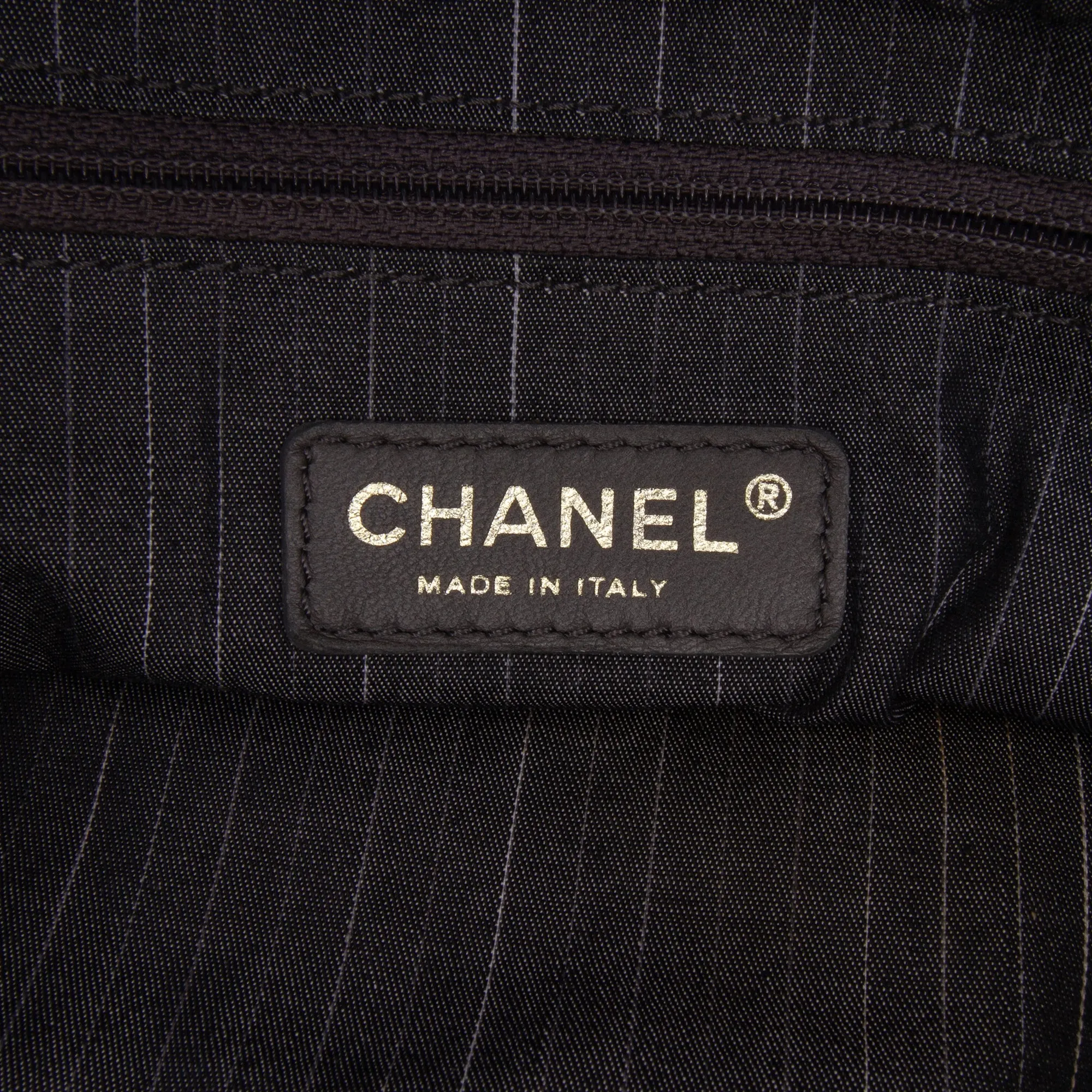 Chanel Large Quilted Glazed Calfskin Portobello Satchel