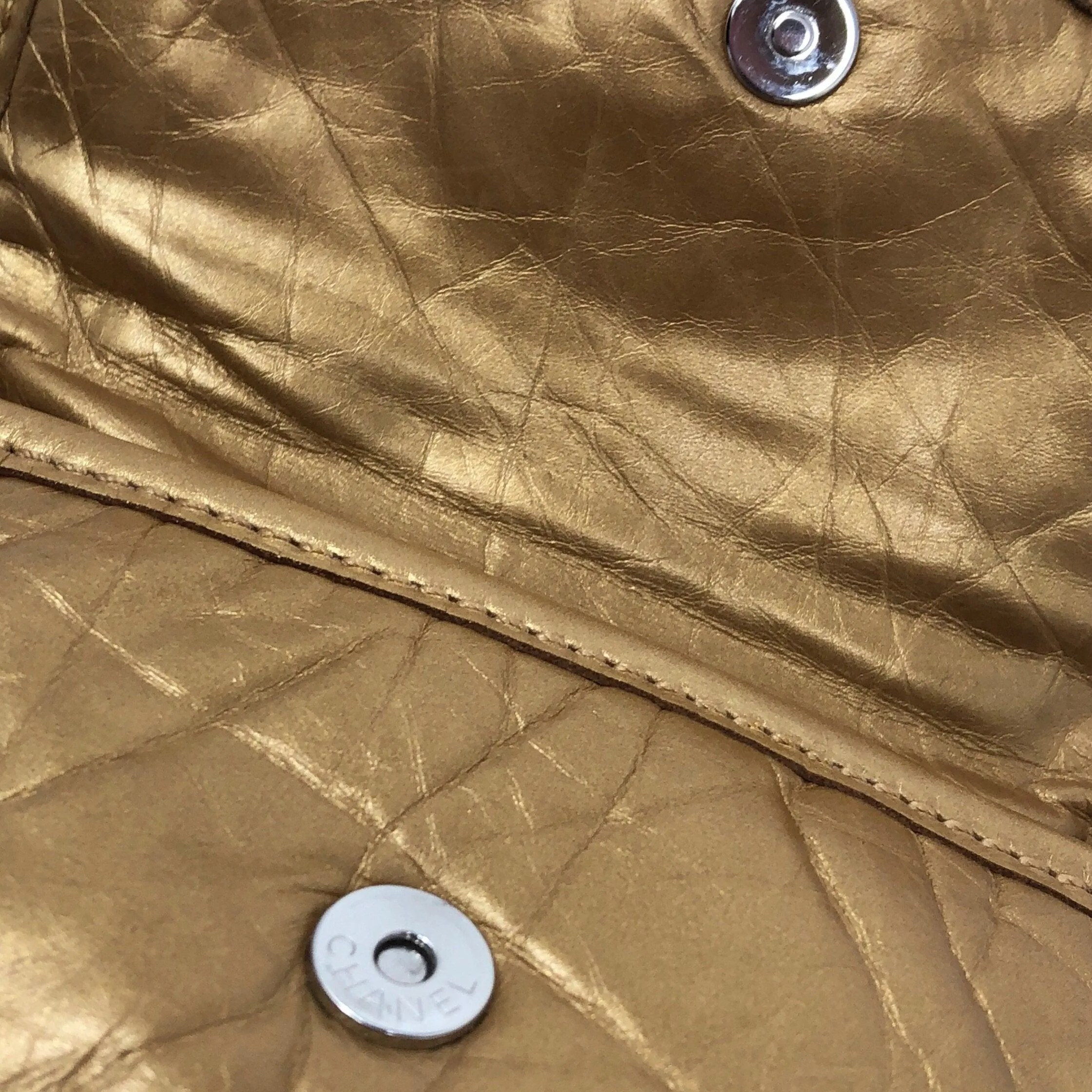 Chanel Metallic Bronze Belt Bag