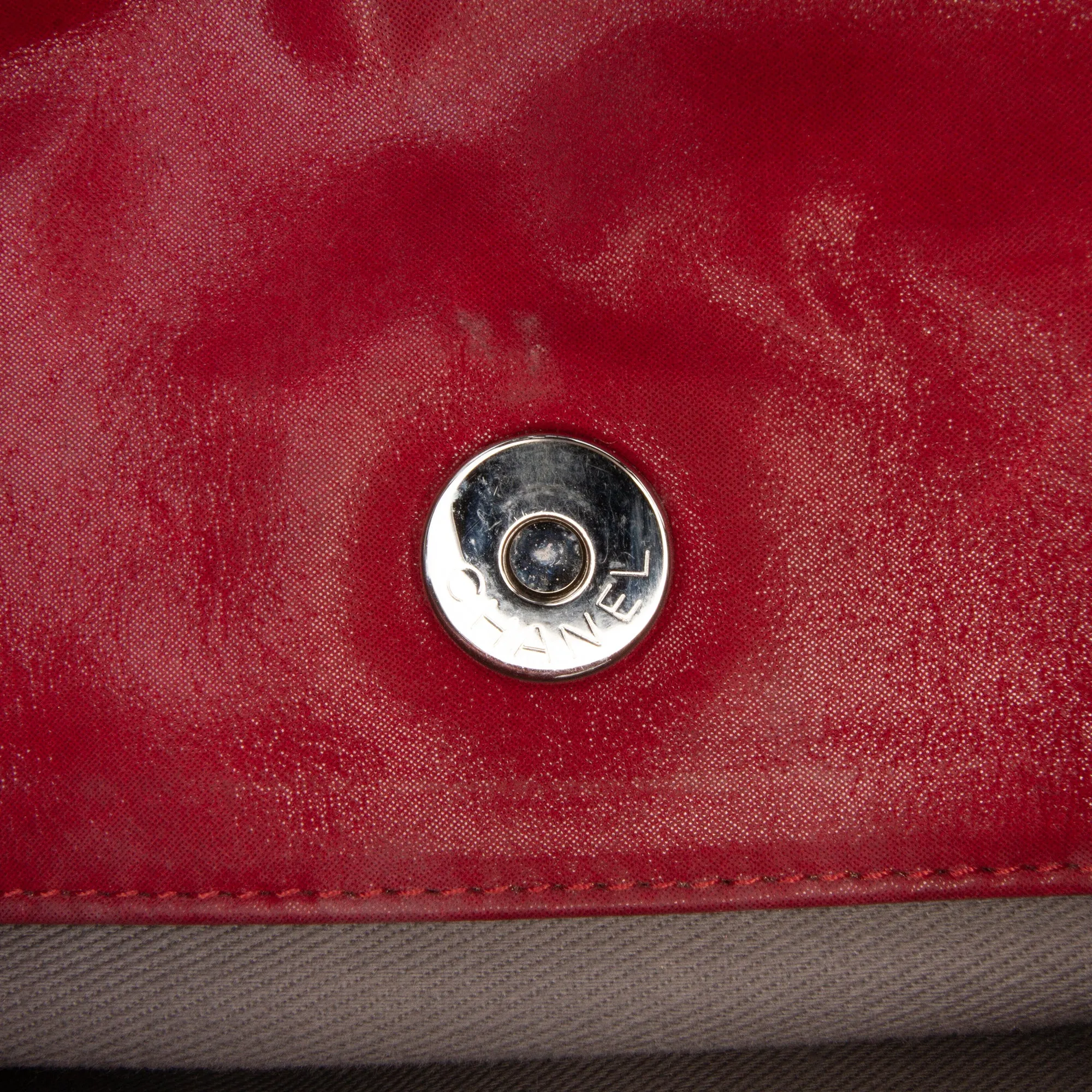 Chanel Quilted Iridescent Calfskin Relax CC Satchel