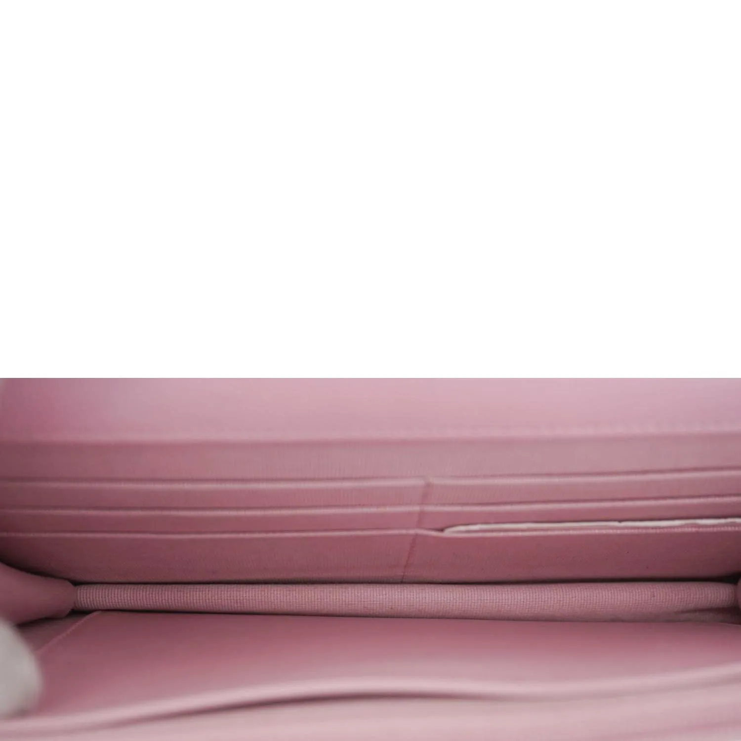 CHANEL Wallet On Chain Quilted Caviar Leather Crossbody Bag Pink