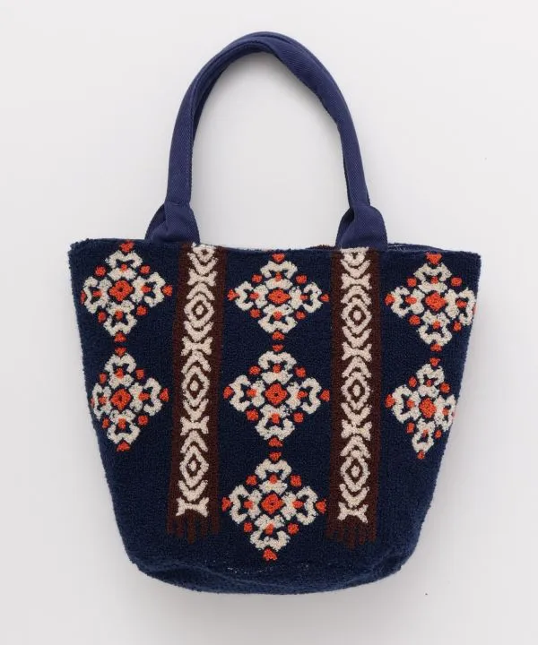 Chenille Embroidery Small Hand Bag