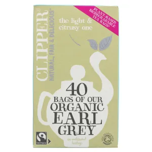 Clipper | FT Organic Earl Grey | 40 bags
