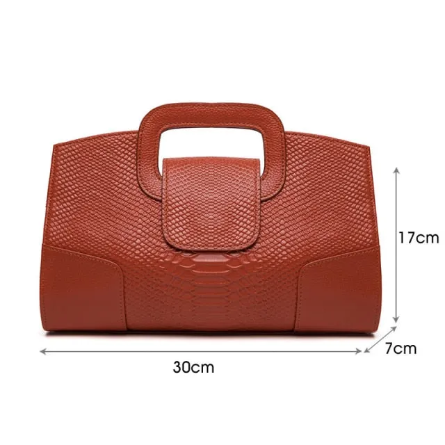 Clutch Bag Fashion Design Pouch large Capacity Genuine Leather