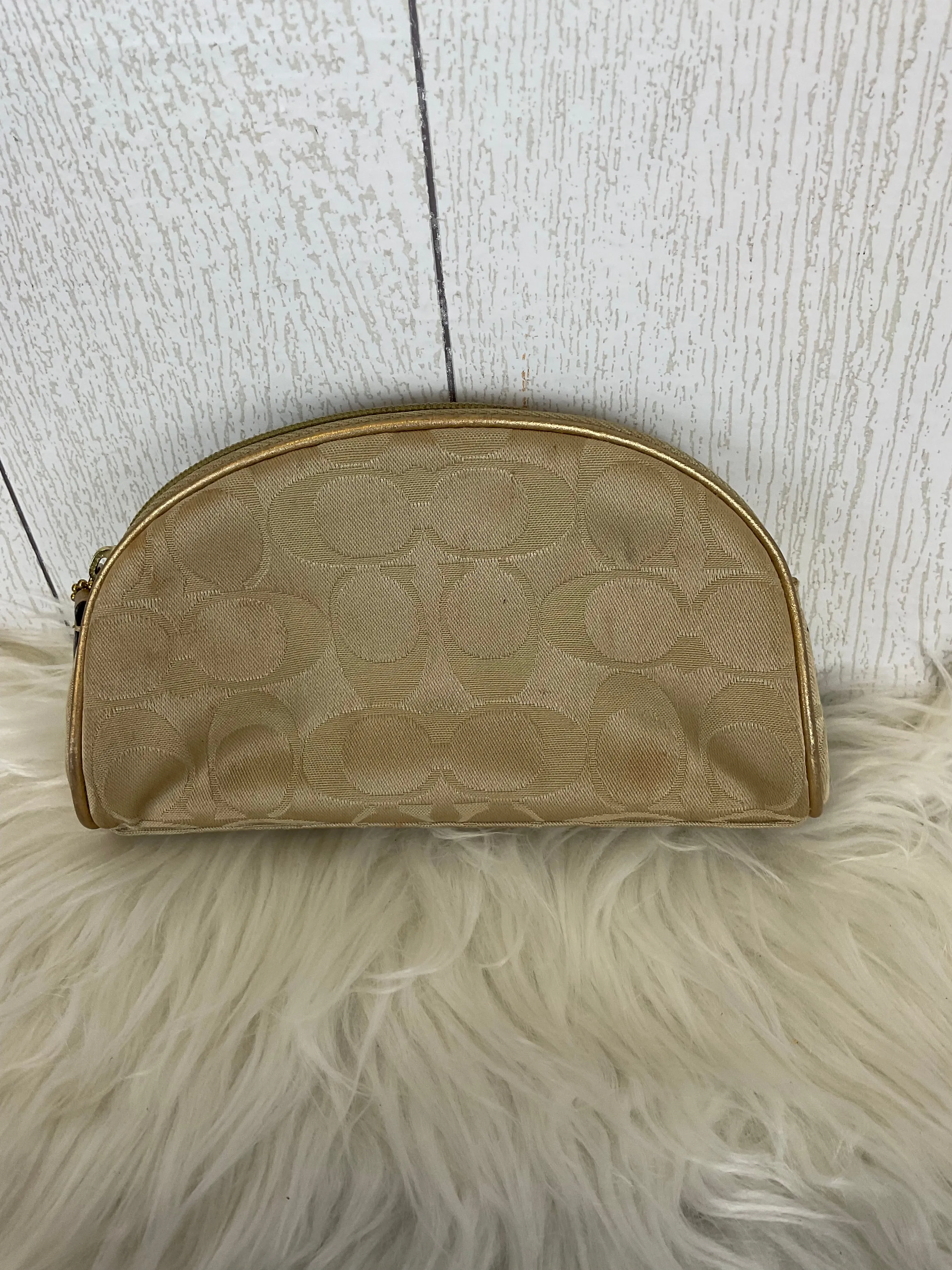 Clutch Designer By Coach, Size: Small